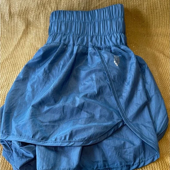 Women's FP Movement Blue/Aqua Shorts - Picture 2 of 3